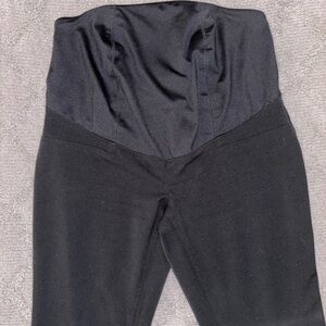 Isabel Maternity Black Ankle Pants Size 2
